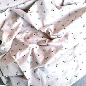 stevige katoen lichtgrijs /10cm 4,7m