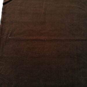 Fijne bruine babyrib stretch