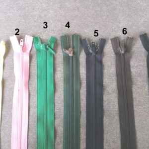 nylon spiraalrits 40cm verschillende tinten