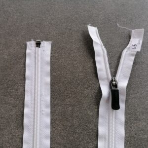 deelbare spiraalrits 6mm, 656cm wit