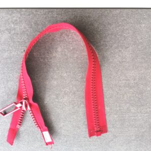 deelbare bloktandrits 8mm, rood 40cm