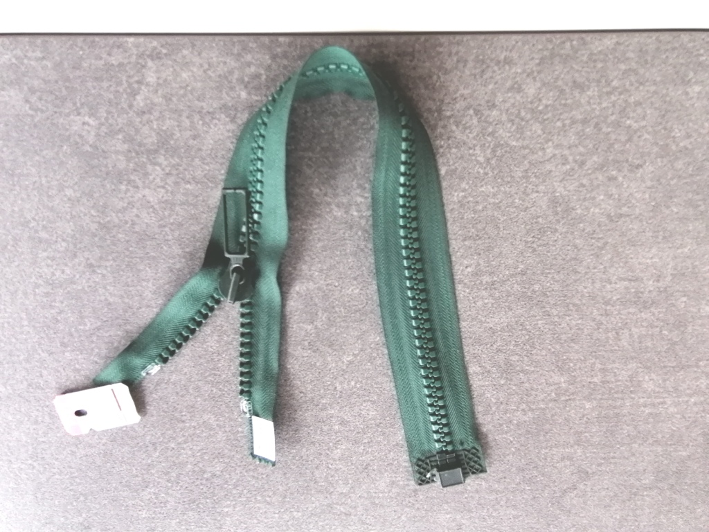 deelbare bloktandrits 8mm, groen 40cm
