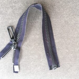 deelbare bloktandrits  8mm, blauw 40cm