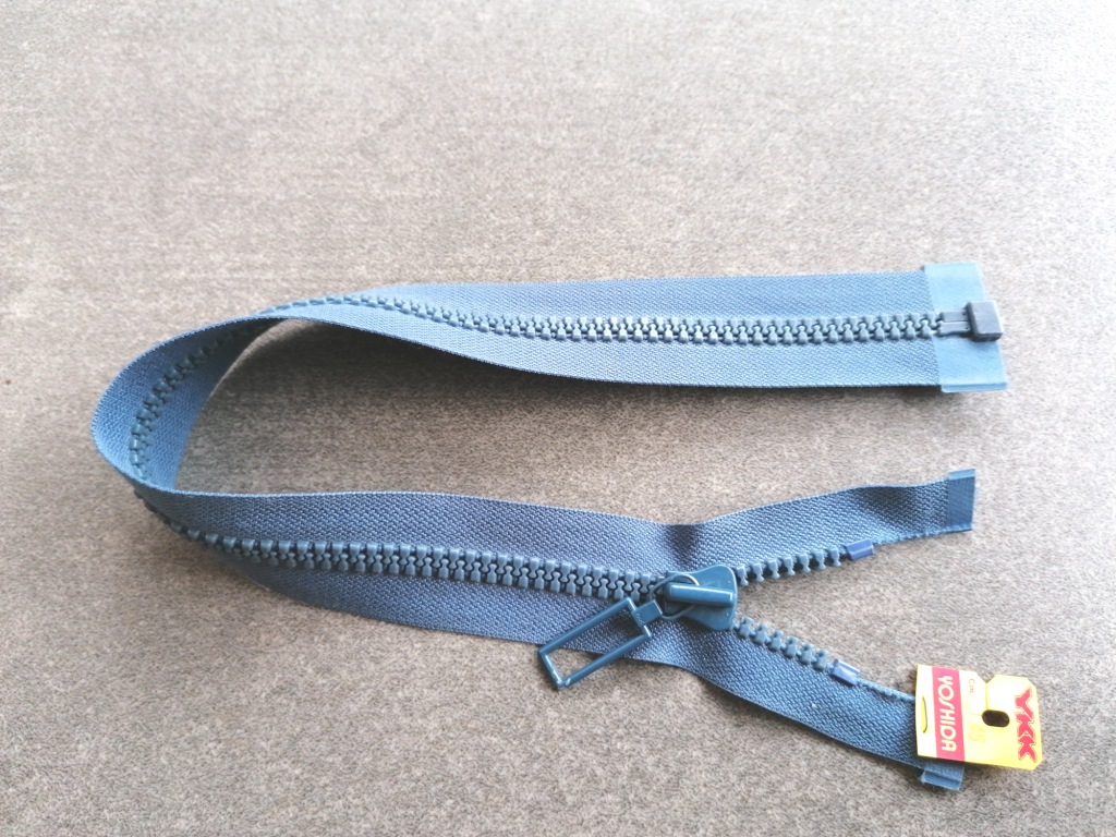 deelbare bloktandrits 8mm, blauw 45cm