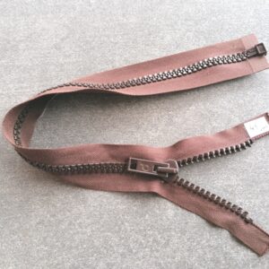 deelbare bloktandrits 8mm, bruin 45cm