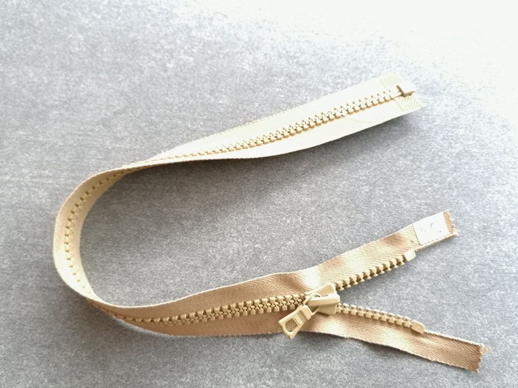 deelbare bloktandrits 8mm, okergeel 45cm