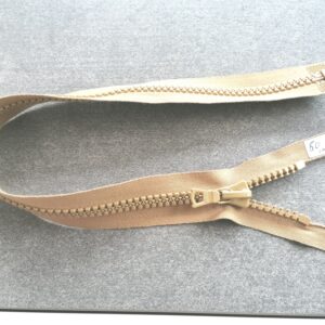 deelbare bloktandrits  8mm, okergeel 50cm