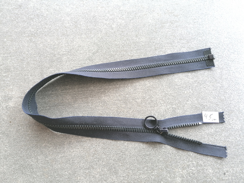 deelbare bloktandrits 5mm, blauw 45cm