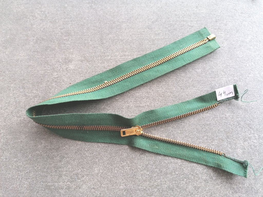 deelbare metalen bloktandrits 5mm, groen 44cm