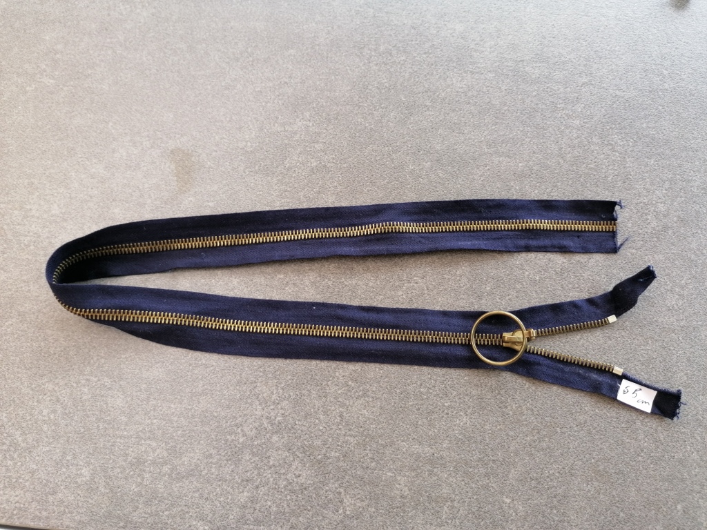 metalen bloktandrits 5mm, blauw 60cm