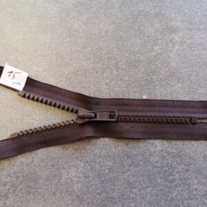 kunststof bloktandrits  5mm, bruin 15cm
