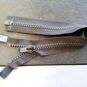 deelbare kunststof bloktand rits   8mm, grijs 39cm