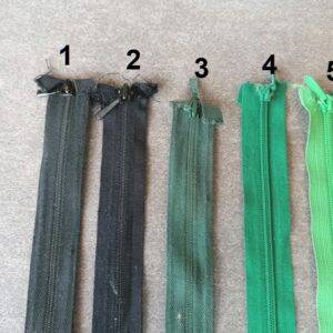 spiraalrits 50cm groene tinten