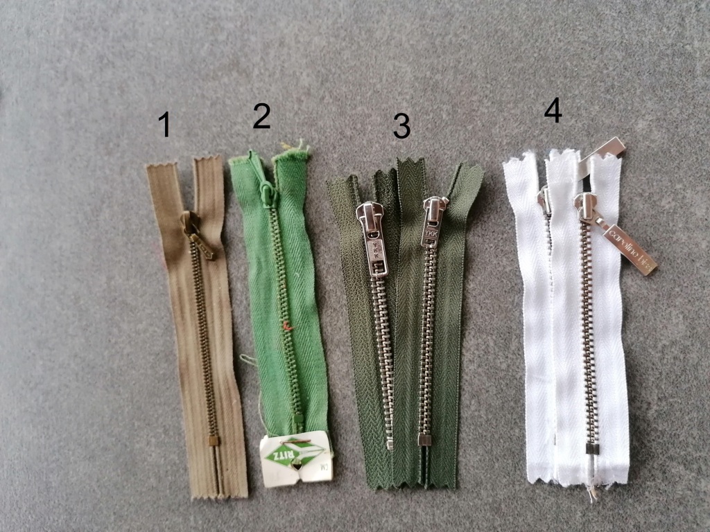 metalenrits 10cm groen, wit en bruin