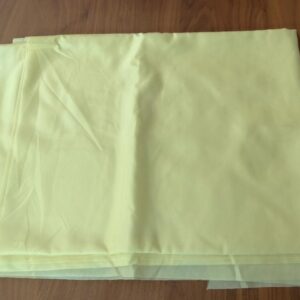 gele dunne voering /10cm  5,5m
