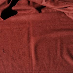 wollen stof roestbruin 1,45