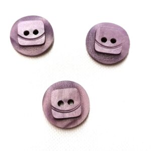 knopen lila  met vierkantje 15mm