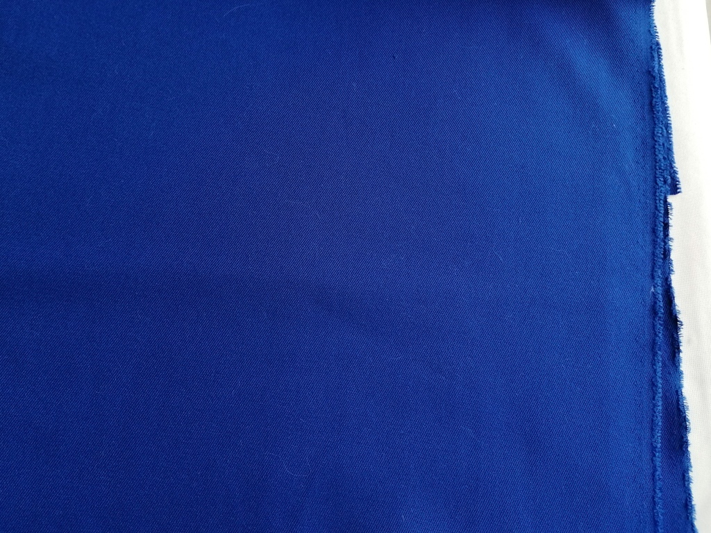 Keperstof / twill blauw
