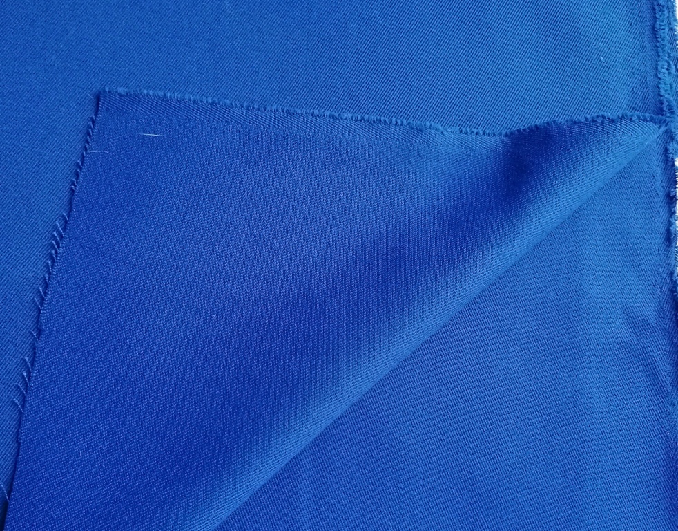 Keperstof / twill blauw 2,1m - Afbeelding 2