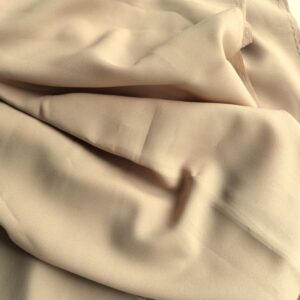 beige dunne crepe  /10cm 2,3m