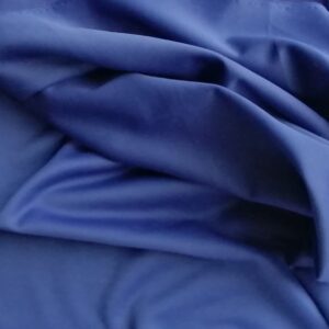 blauwe dubbele jersey niet rekbaar 1m