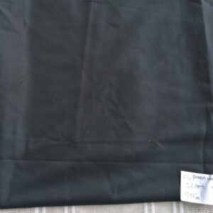 stretch voering zwart  0,95m