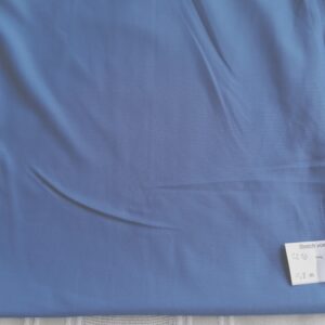 stretch voering blauw   0,8m