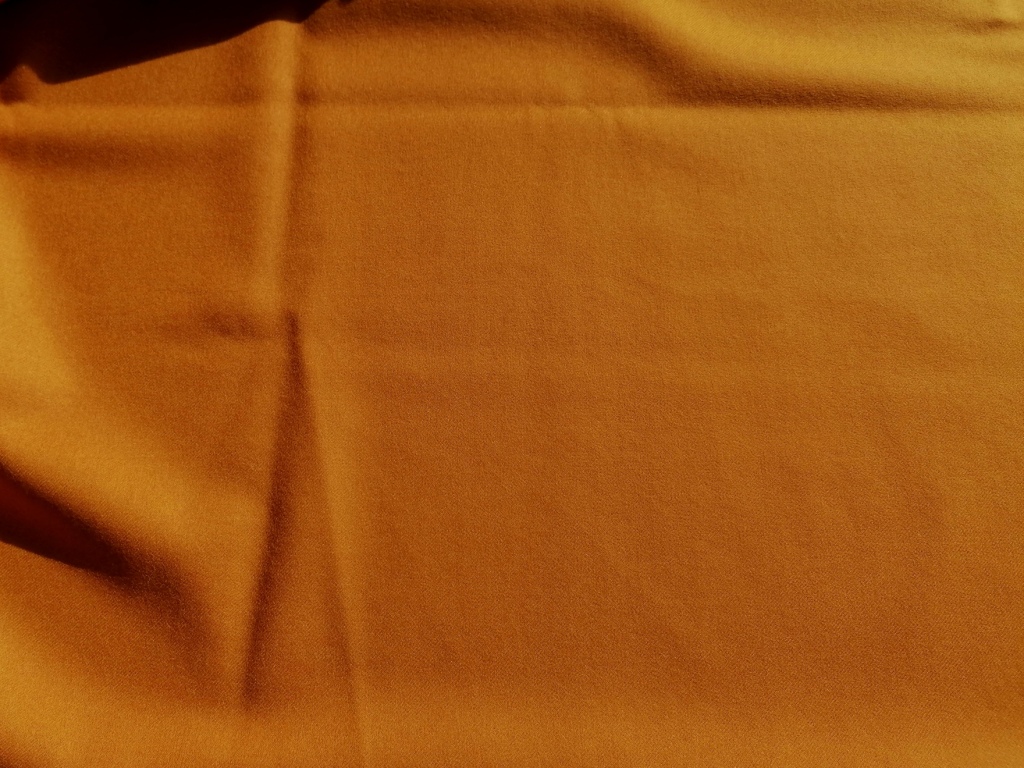 wollen flanel keperstof orange 1,3m - Afbeelding 2