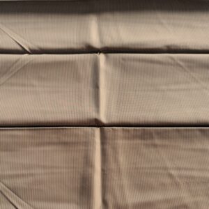 kakigroen zwart gestreepte nylon voering 0,95m