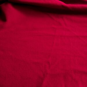rode wollen stof voor mantel 2m