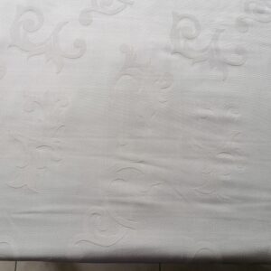 witte damast met barokmotief /10cm