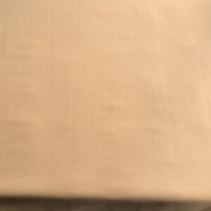 zalmkleurige stof met linnenlook /10cm
