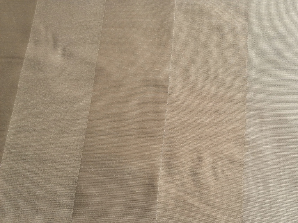 Jacquard interieurstof bruin gestreept /10cm