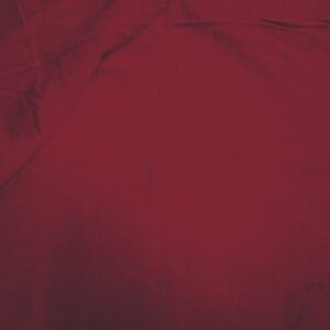 Donkerrode dikke wollen stof 2m