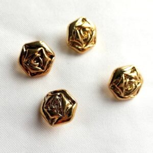 goudkleurig bloemenknoopje 20mm