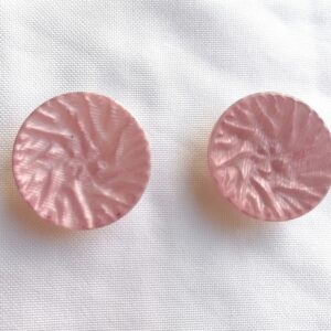 vintage grote lila knoop beetje hol 32mm