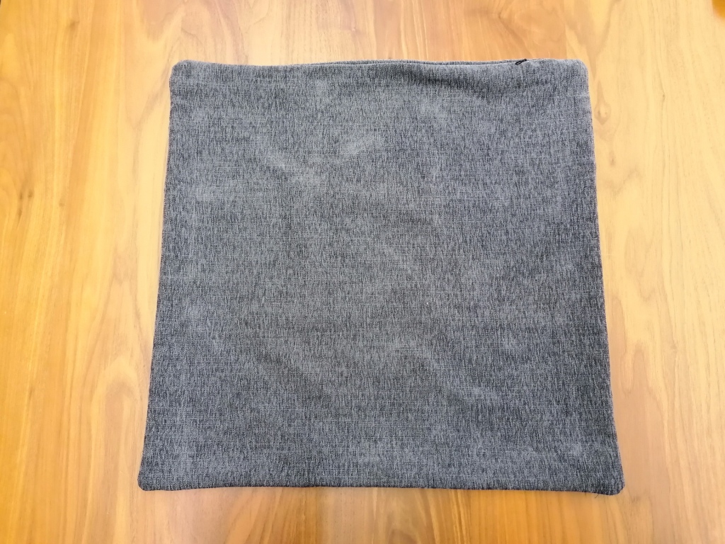 VERKOCHT fluwelen patchwork kussenhoes 50/50cm - Afbeelding 3