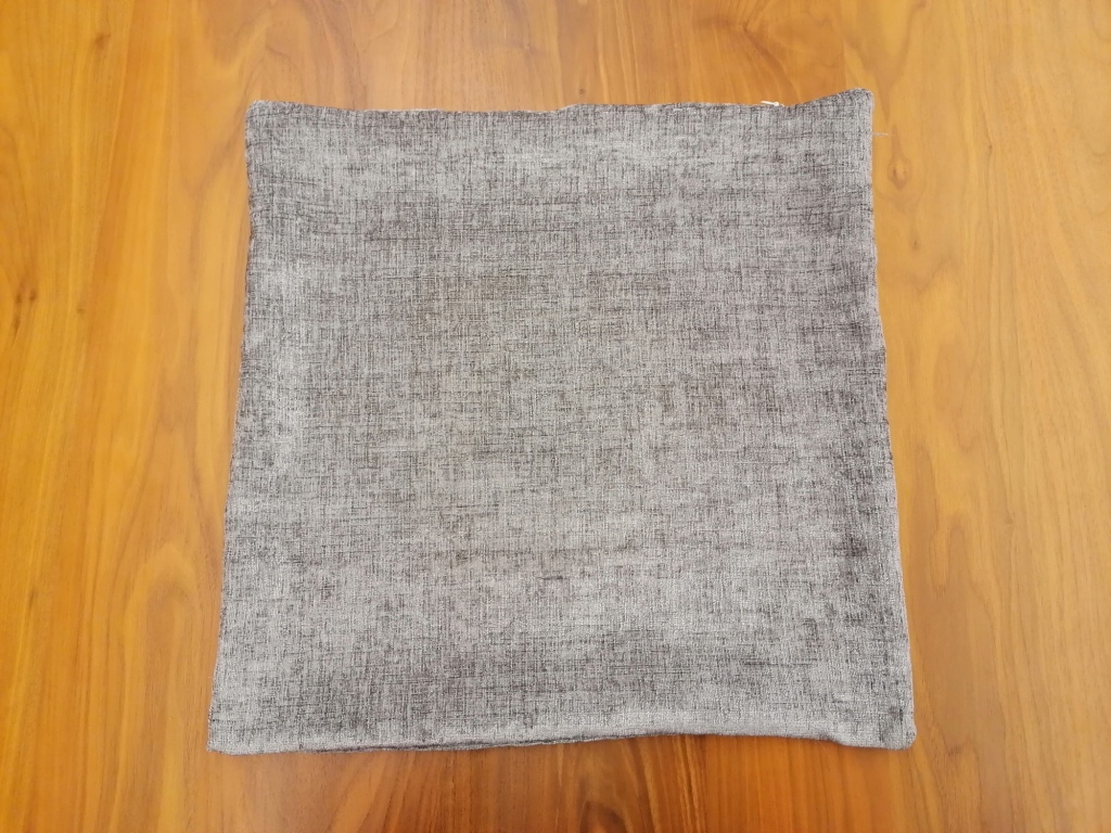 VERKOCHT fluwelen patchwork kussenhoes 50/50cm - Afbeelding 3