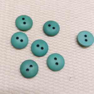 kleine groene knoopjes 10mm 16 stuks