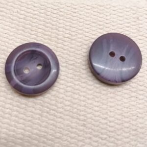 grijspaarse knopen 20mm 2 stuks