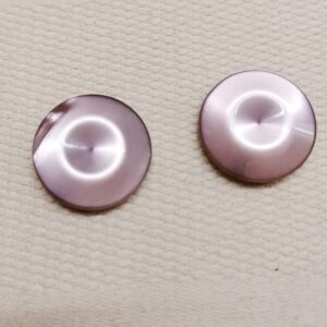 oudroze glans knopen 23mm 2 stuks