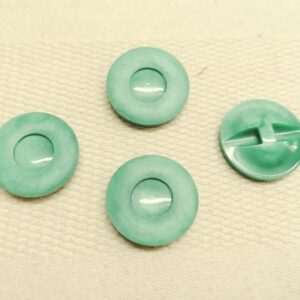 groene vintage knopen 22mm 4 st