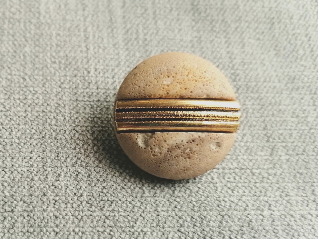 natuursteen knoop met metaal 26mm - Afbeelding 6