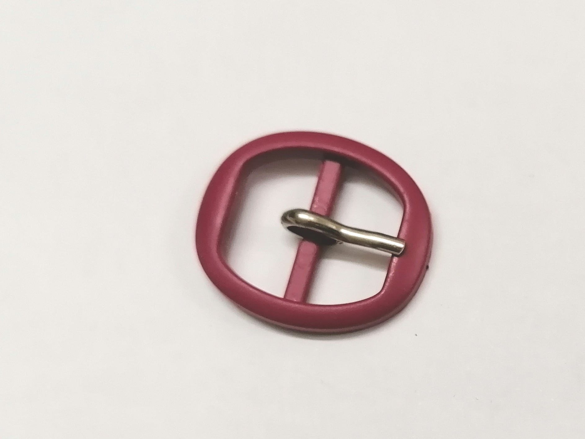 ovale paarse gesp 20mm doorvoerbreedte