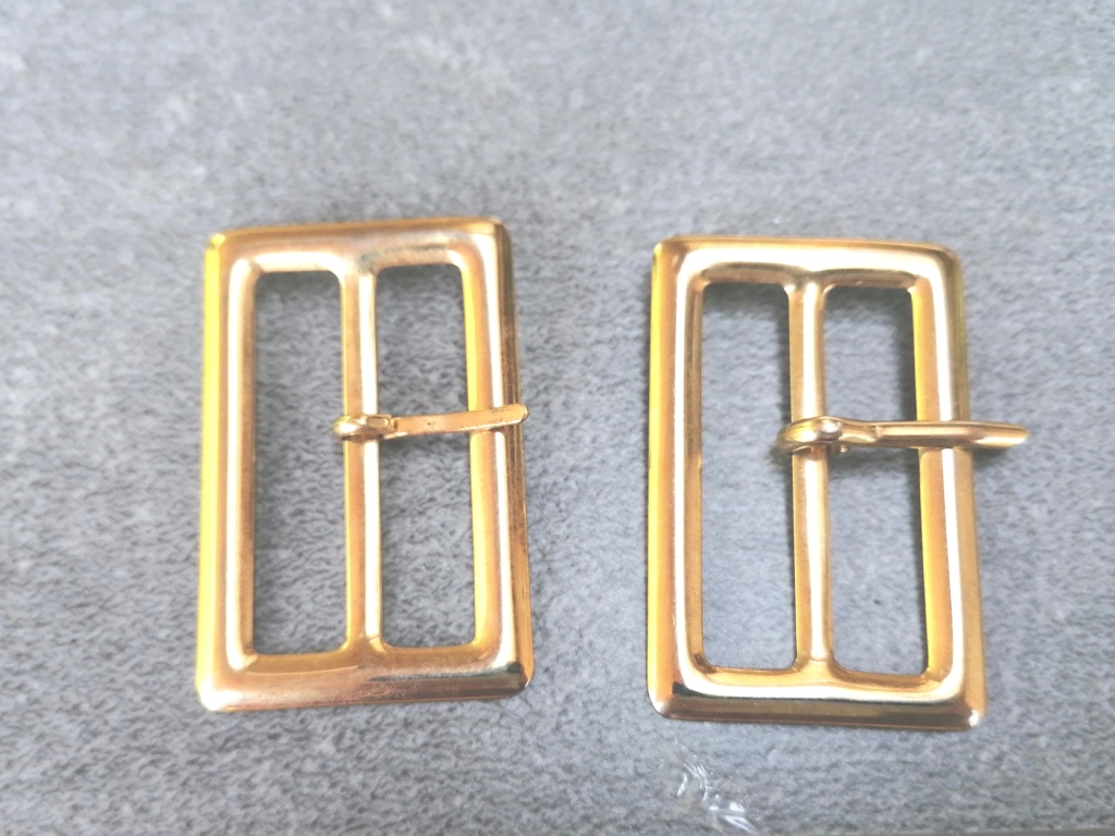rechthoekige metalen gespen 4cm - Afbeelding 2
