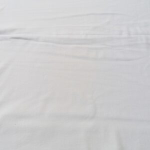 witte dubbele jersey rond gebreid