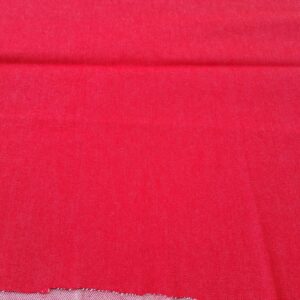 zeer stevige rode jeansstof 0,5m