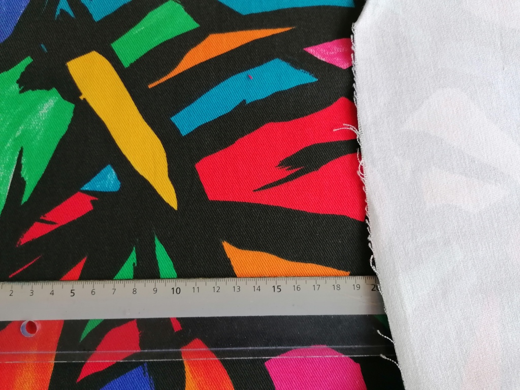 stevige katoenen twill flanel /10cm - Afbeelding 2