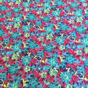 zachte katoenen  twill flanel  loodblauw 1m