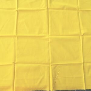 100% katoen effen geel 0,6cm